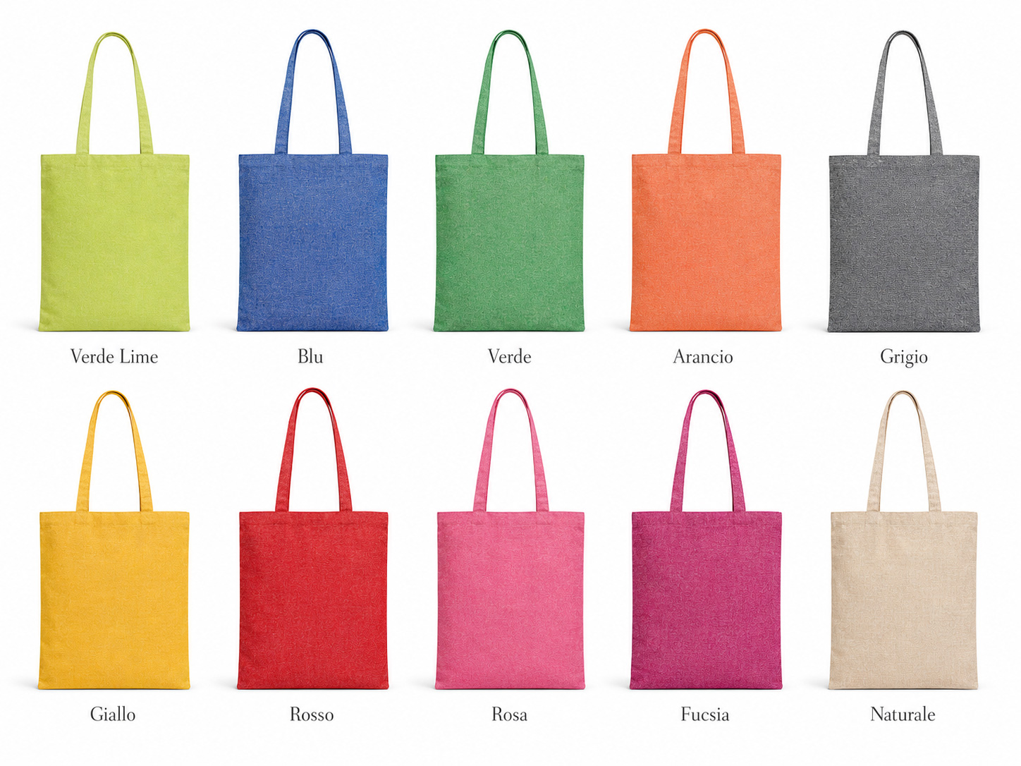 Borsa Shopper Ecologica in Tessuto Riciclato - immagine 3