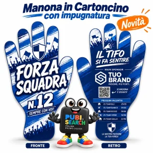 Manona in Cartoncino con Impugnatura
